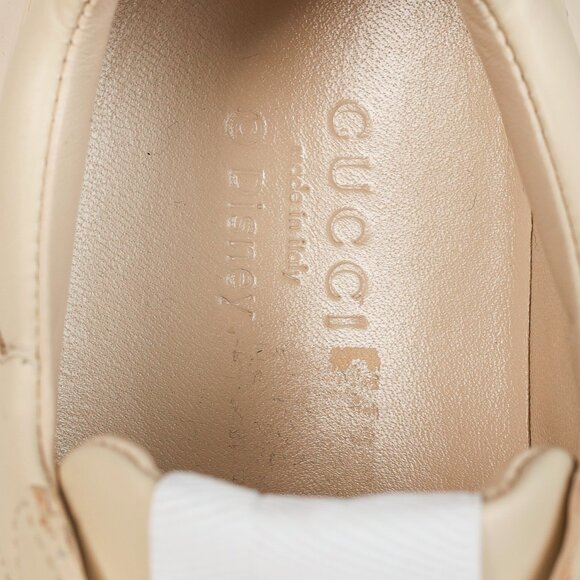 Gucci x Disney Rhyton Ivoire 'Mickey Mouse' Leather Sneakers - Picture 10 of 12